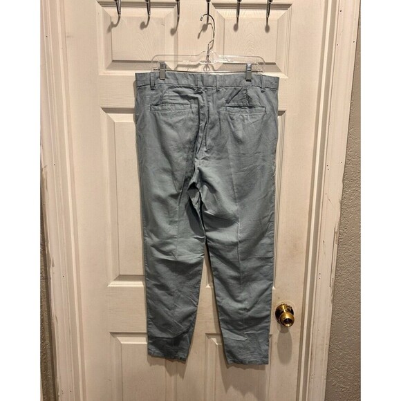 Gap Light Blue Linen/Cotton Chino Pants Women’s Size 12 - Picture 4 of 10